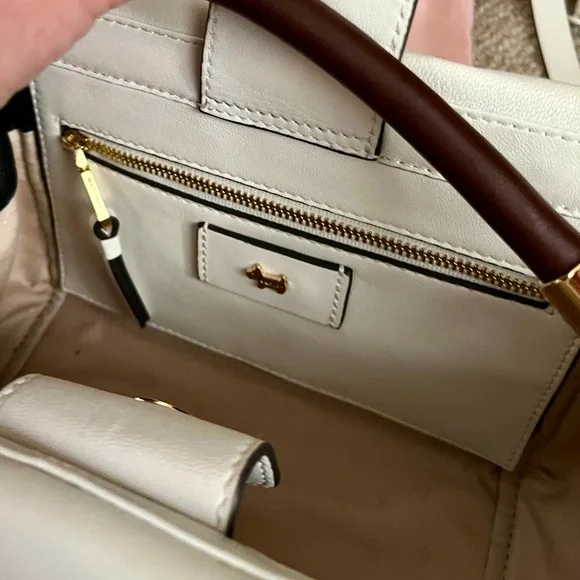 Radley London Hyde Road Padded Ivory Leather Multiway Grab Hand Bag - Picture 5 of 15